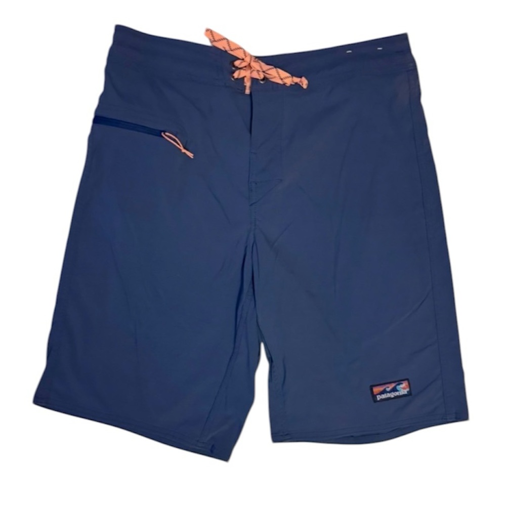 Patagonia Men's Navy Wavefarer Board Shorts